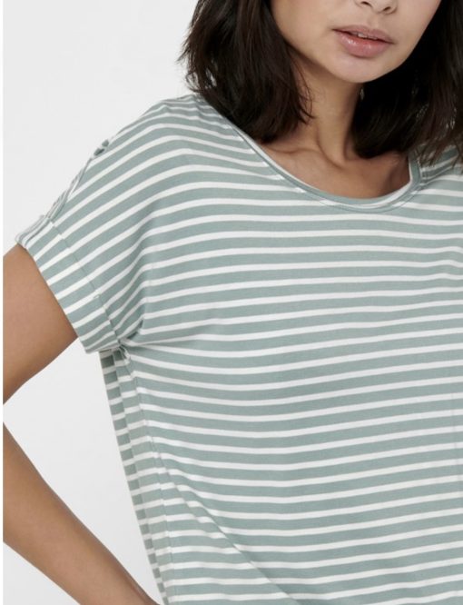T-shirt a righe Only - immagine 9