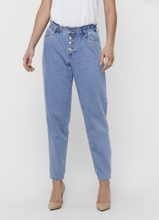 Jeans con bustino alto elastico Only - immagine 6