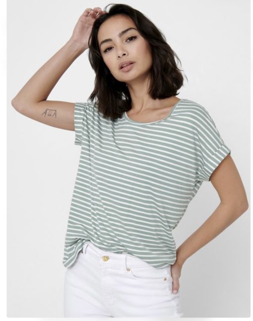 T-shirt a righe Only - immagine 7