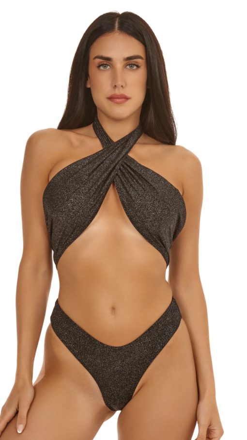 Beachwear incrociato Intero Tu VIP x Perla Vatiero - immagine 3