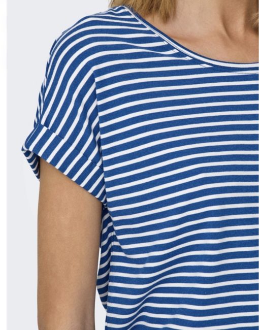 T-shirt a righe Only - immagine 4