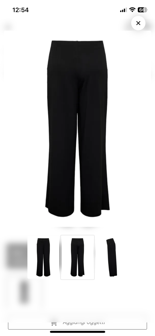 Pantalone Only bustino alto con bottoni - immagine 3