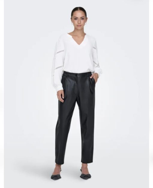 Pantalone ecopelle Only - immagine 3