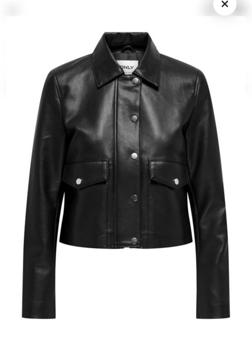 Giacca chiodo ecopelle Only
