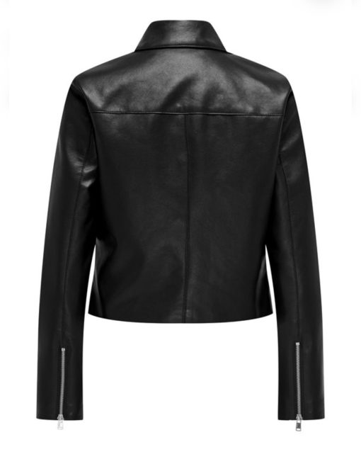 Giacca chiodo ecopelle Only - immagine 2