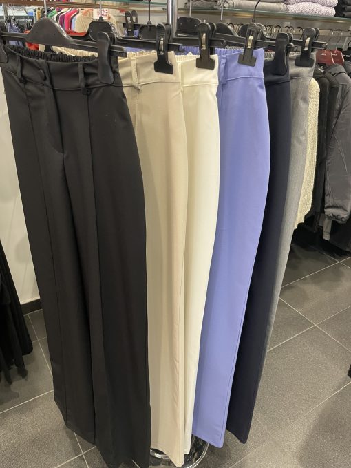 Pantalone diritto Indomina con mezzo elastico in vita - immagine 3