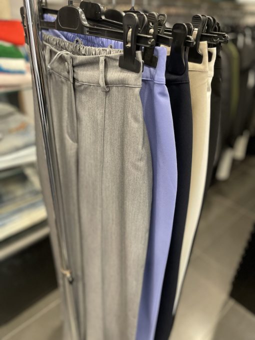 Pantalone diritto Indomina con mezzo elastico in vita - immagine 6