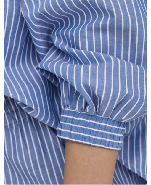 Camicia a righe Only con polsino elastico - immagine 4