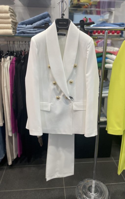 Tailleur doppio petto Made in Italy - immagine 13