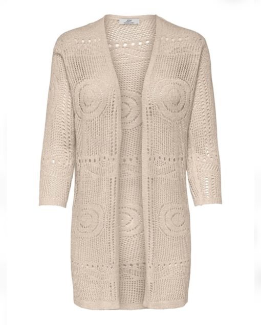 Cardigan in filo manica 3/4 JDY - immagine 5