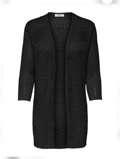 Cardigan in filo manica 3/4 JDY - immagine 4