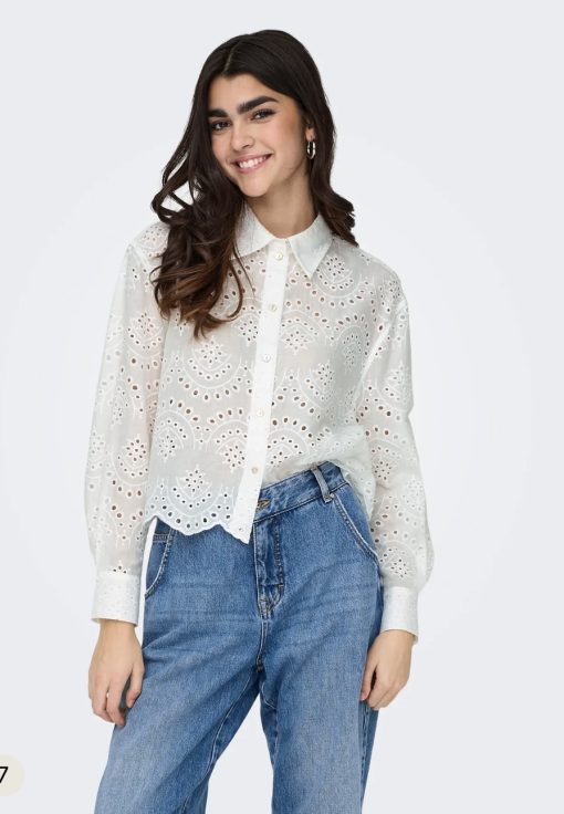 Camicia Only pizzo San gallo