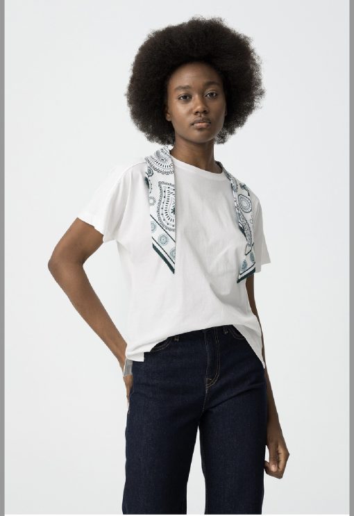 T-shirt Tiffosi con foulard - immagine 3
