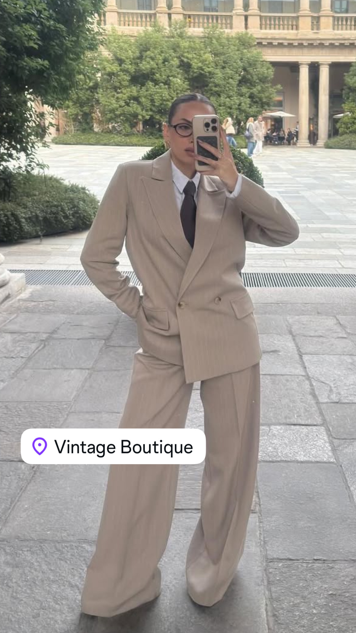 Tailleur Twoway Gessato - immagine 4