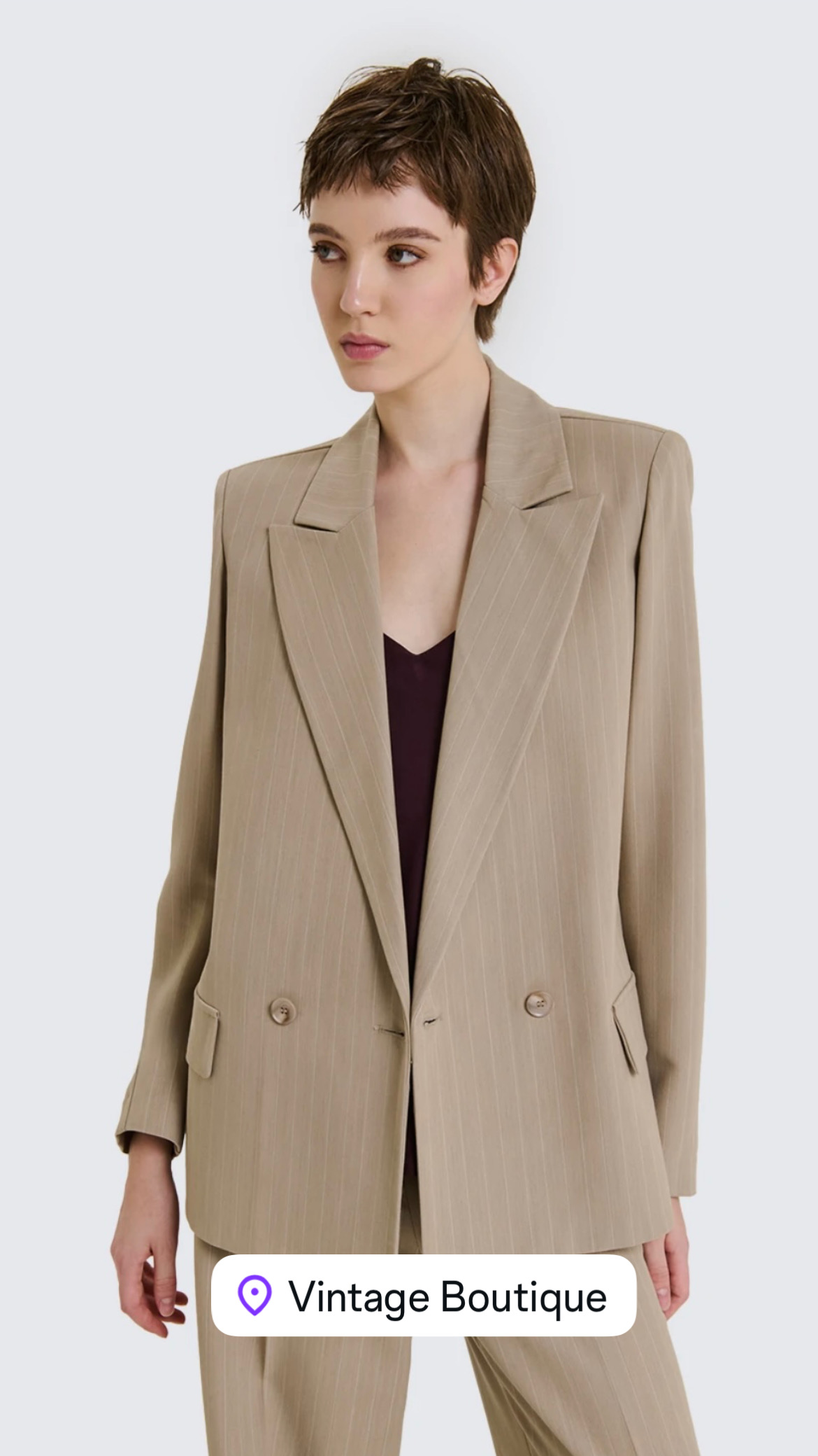 Tailleur Twoway Gessato - immagine 16