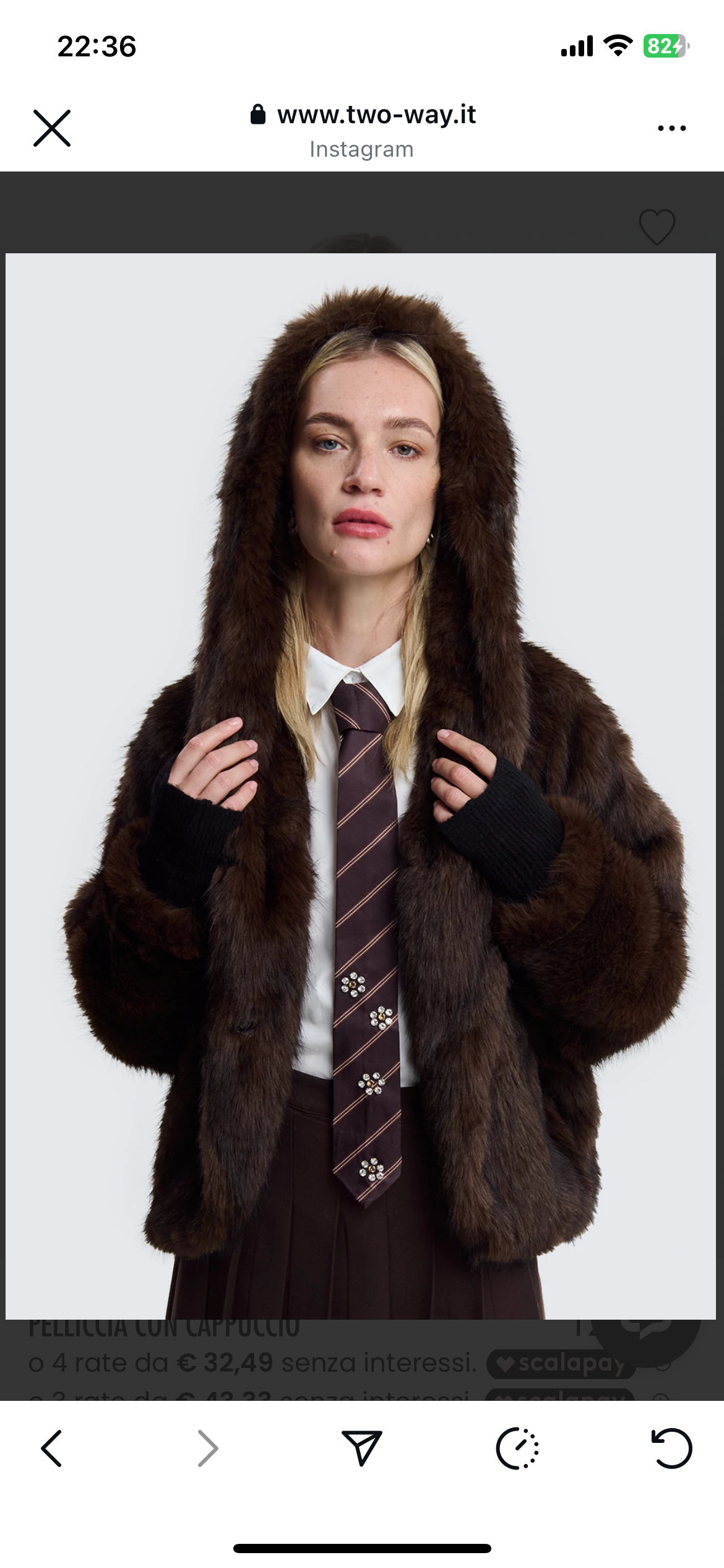 Pelliccia ecologica TwoWay - immagine 5