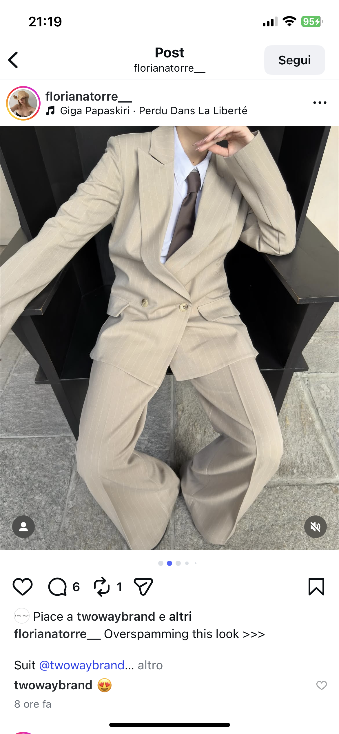 Tailleur Twoway Gessato - immagine 2