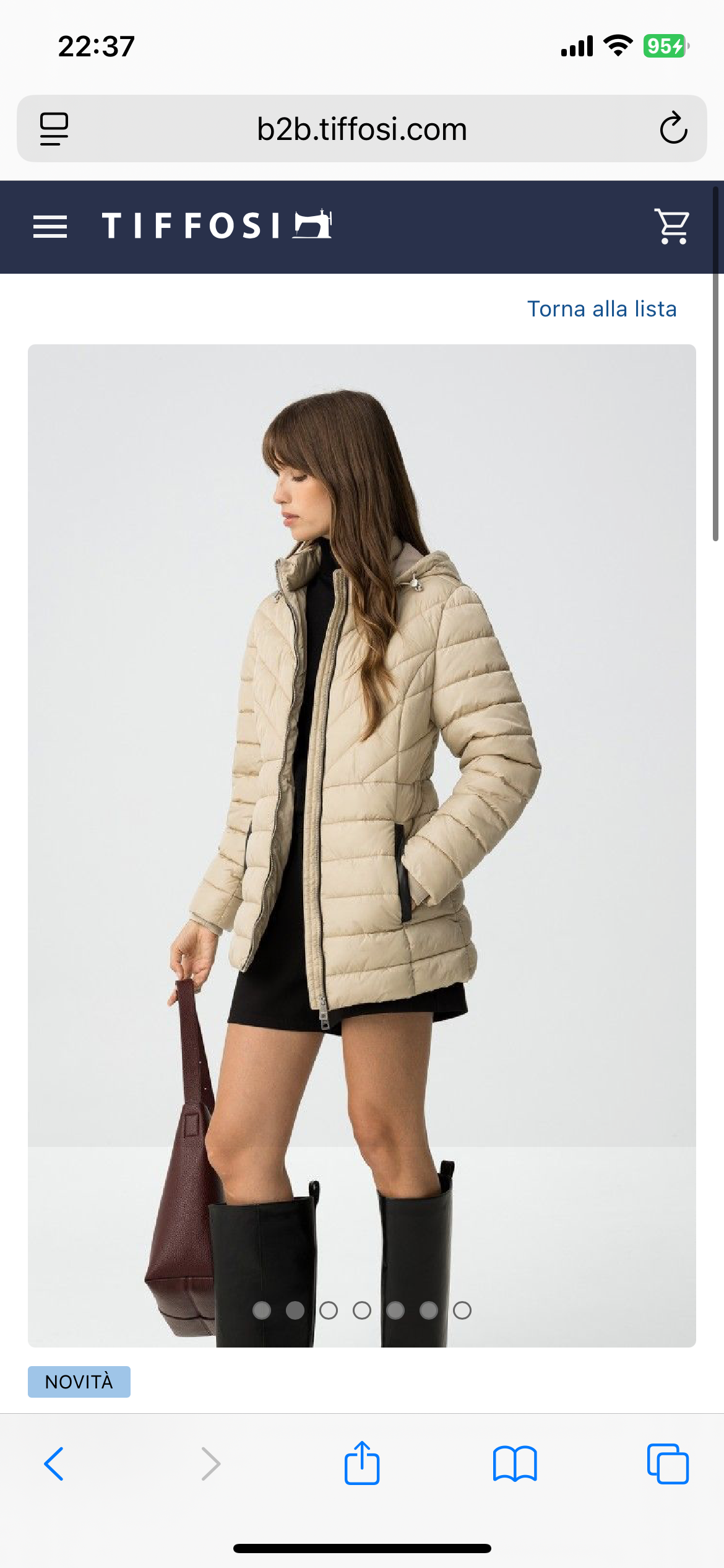 Piumino Tiffosi Pennye - immagine 8