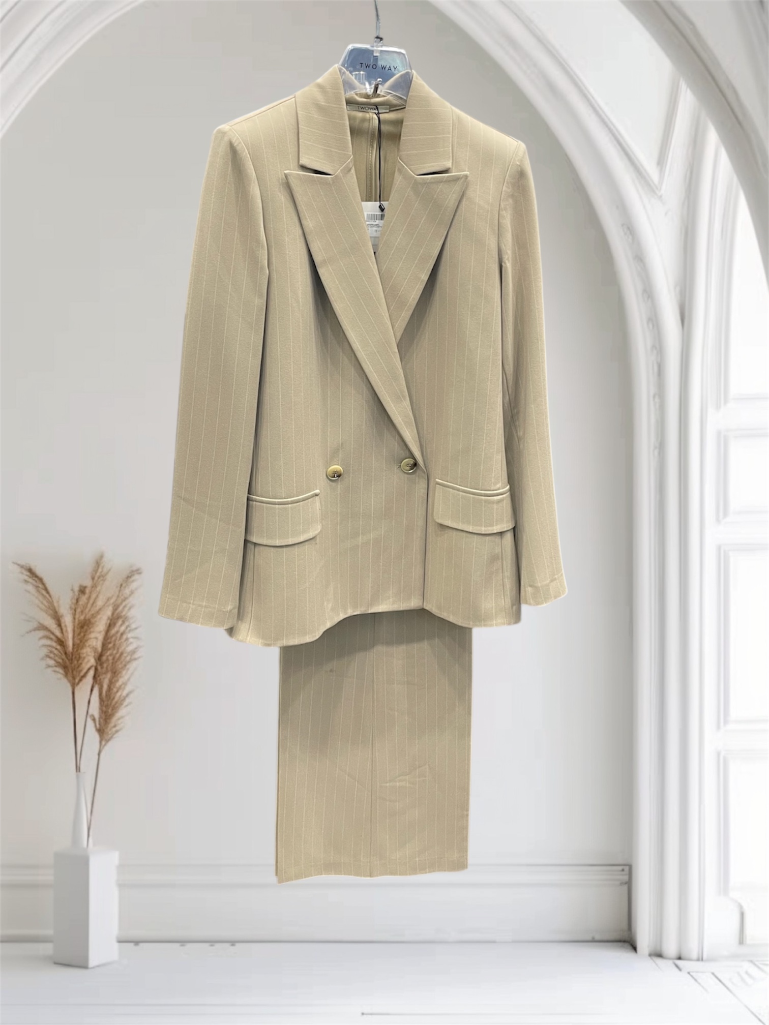 Tailleur Twoway Gessato - immagine 7