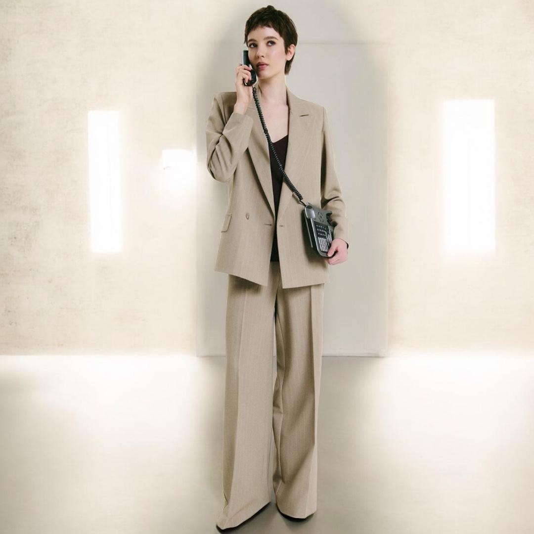 Tailleur Twoway Gessato - immagine 6