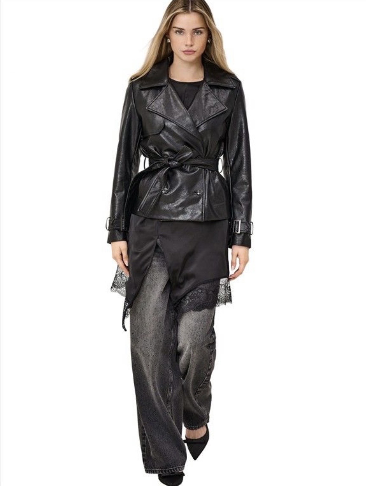 Giacca ecopelle Only - immagine 4